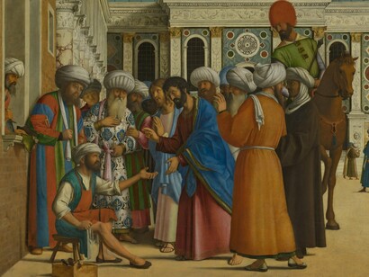 Cima da Conegliano, Die Heilung des Anianus durch den Hl. Markus, 1497-1499. Courtesy of Gemäldegalerie