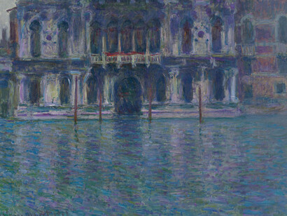 Claude Monet, The Palazzo Contarini (detail), 1908. Courtesy of Brooklyn Museum