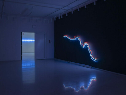 Hubert Czerepok, The enemy is love, exhibition view. Courtesy of Municipal Gallery Arsenał