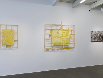 Vários artistas, Concordar em discordar, vista da exposição. Cortesia de A Gentil Carioca