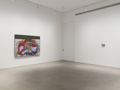 Olivia van Kuiken, Bastard rhyme, exhibition view. Courtesy of the artist, Matthew Brown, and Châteu Shatto, Los Angeles