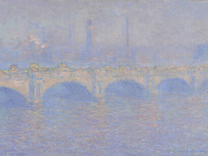 Claude Monet, Waterloo bridge (detail), 1903. Courtesy of Alte Nationalgalerie