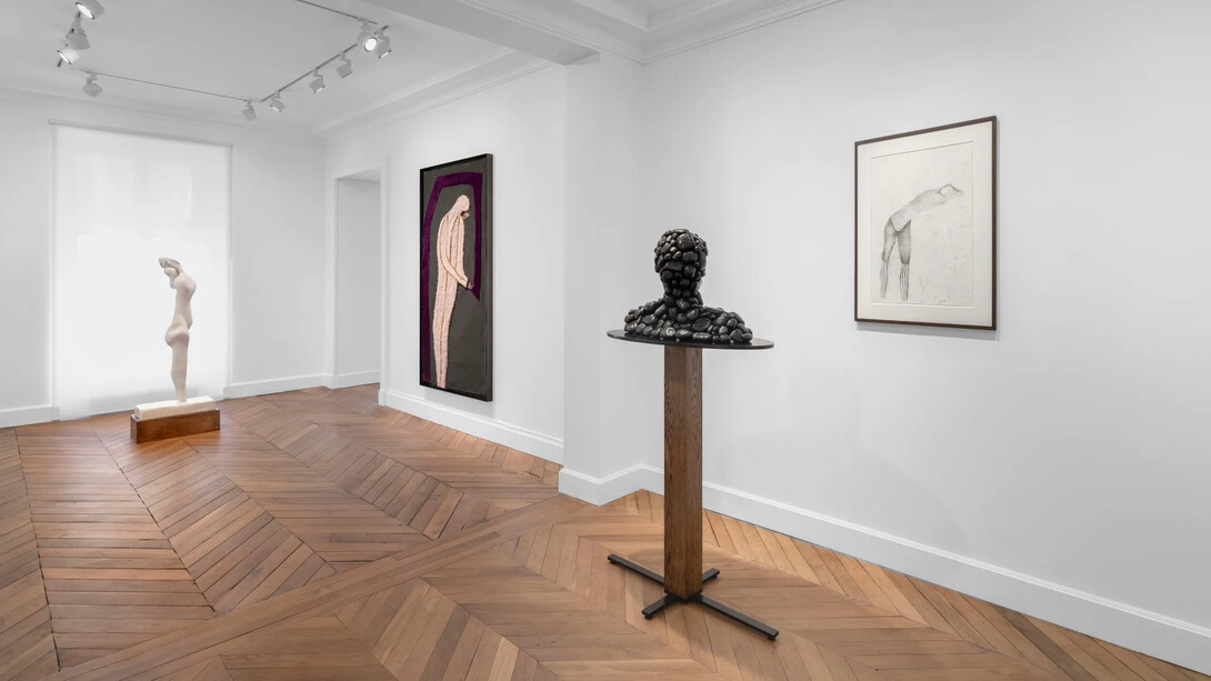 Enrico David, The soul drains the hand, exhibition view. Courtesy of White Cube