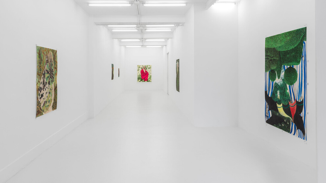 Iris van Dongen, To be at home in the world, vista de exhibición. Cortesía de Casado Santapau Gallery