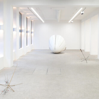 Ruoxi Jin, Microclimats, exhibition view. Courtesy of Mennour Gallery