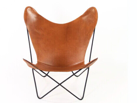 Silla B.K.F.,(Bonet, Kurchan y Ferrari) diseñada entre 1938 y 1940, conocida como silla mariposa