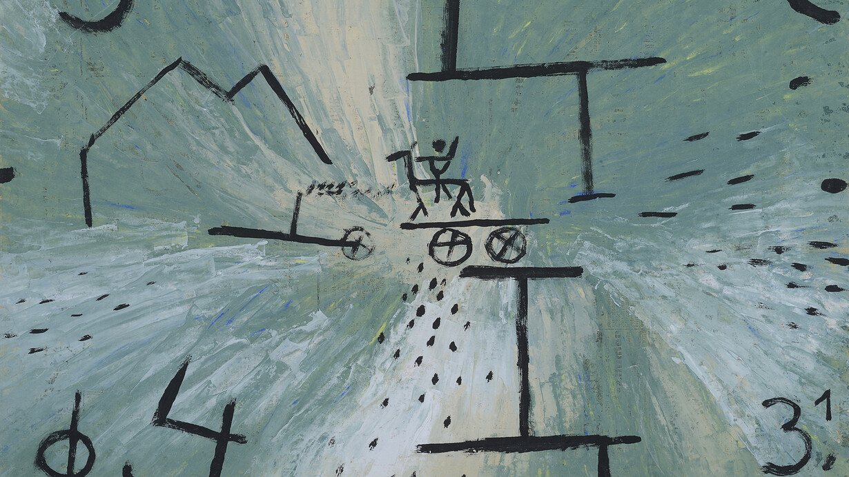 Paul Klee, Regina nella tempesta (dettaglio), 1938. Cortesia di MuseoCity