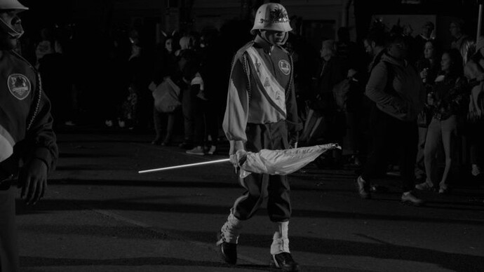 Giancarlo D’Agostaro, Untitled #2, procession (detail), 2023. Courtesy of Ogden Museum of Southern Art