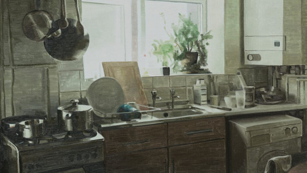 Mike Silva, Kitchen (Sink), 2025. Courtesy of Anton Kern Gallery