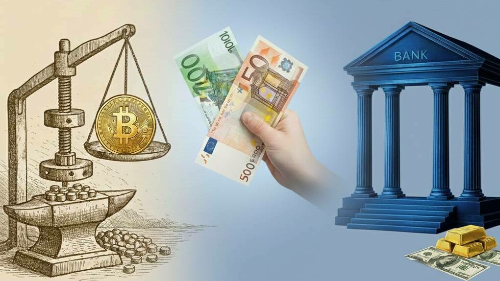 Illustrazione che rappresenta i concetti chiave del signoraggio