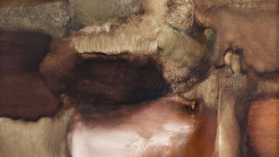 Anide, Les présages de la forêt (detail), 2025. Courtesy of Prima Gallery