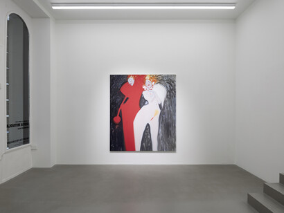 Sofia Mitsola, Psyche of fae O, exhibition view. Courtesy of Galerie Eva Presenhuber