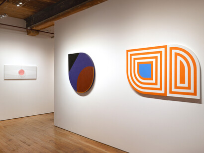 Amalie Rothschild, Modernist eye, exhibition view. Courtesy of Goya Contemporary Gallery