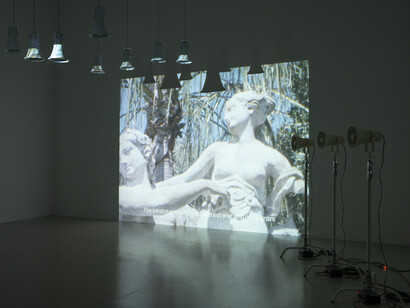 Jimena Sarno, Rhapsody (Rapsodia), vista de exhibición. Cortesía del MASS MoCA