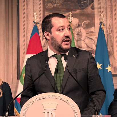 In Italien inszeniert Salvini die EU als Feind nationaler Souveränität