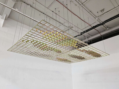 Teja Gavankar, Behind the facade, exhibition view. Courtesy of Sakshi Gallery