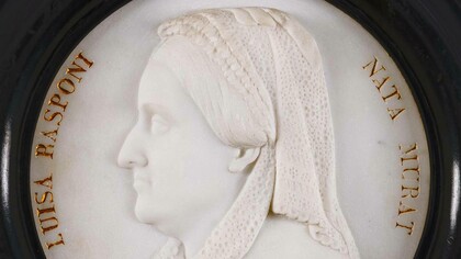 Louise Murat Rasponi esposta a Palazzo Guiccioli, Ravenna, Italia