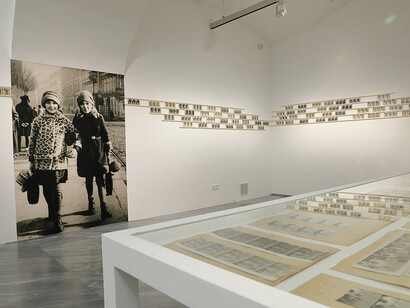 Der Grazer gehfotograf, ausstellungsansicht. Mit freundlicher genehmigung des Museum für Geschichte