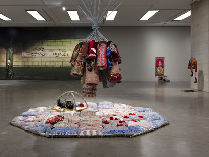 Chalisée Naamani, Octogone, ausstellungsansicht. Mit freundlicher genehmigung der Kunsthalle Wien