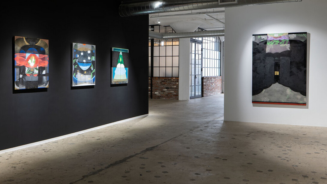 Kim Manfred, Bloom, exhibition view. Courtesy of Patricia Sweetow Gallery