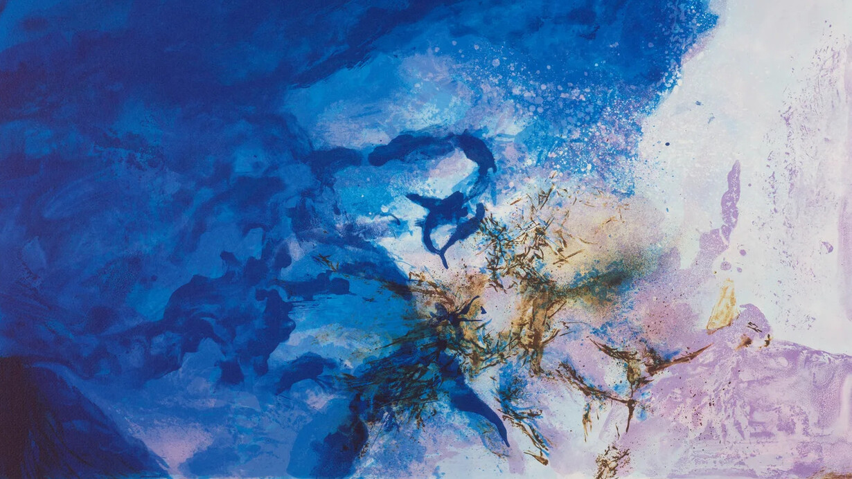 Zao Wou-Ki, Master printmaker. Courtesy of M+ Museum