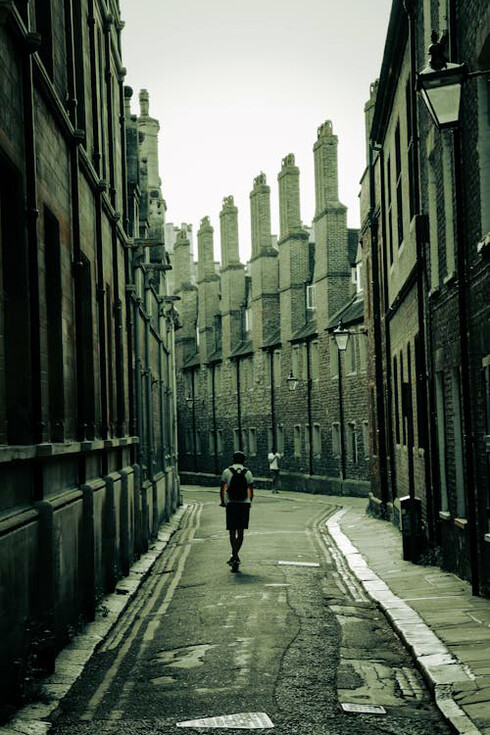 Trinity Lane is a historic street in the center of Cambridge, England, passing through parts of the University of Cambridge—one of the world’s most prestigious universities. It branches off from Trinity Street, UK