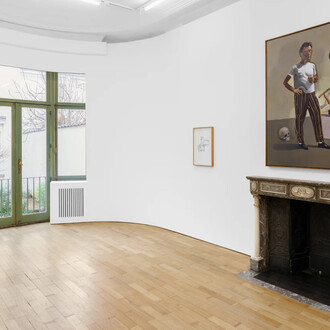 Kent O’Connor, In dialogue, vista da exposição. Cortesia de Mendes Wood DM