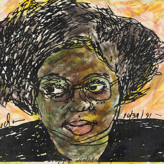 Beverly Buchanan, untitled (self-portrait) (detail), 1990s. Courtesy of Georgia Museum of Art