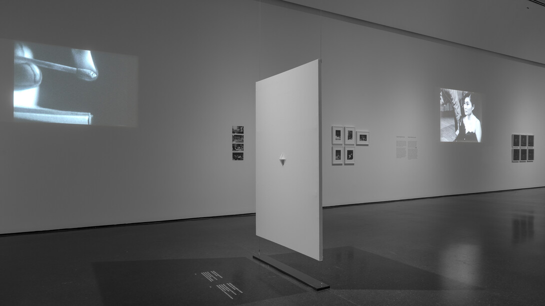 Yoko Ono, Música de la mente, vista de exhibición. Cortesía de MCA Chicago