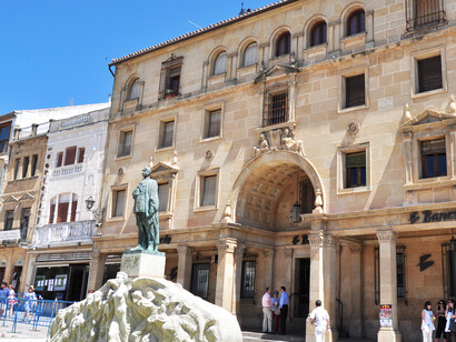 Tocar en Úbeda es una doble emoción. Aquí nací y aquí viví los primeros veinte años de mi vida. Plaza de Andalucía, Úbeda, Jaén, España