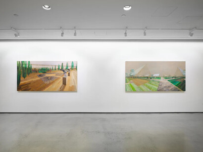 Cheryl Molnar, The overview, exhibition view. Courtesy of C24 Gallery