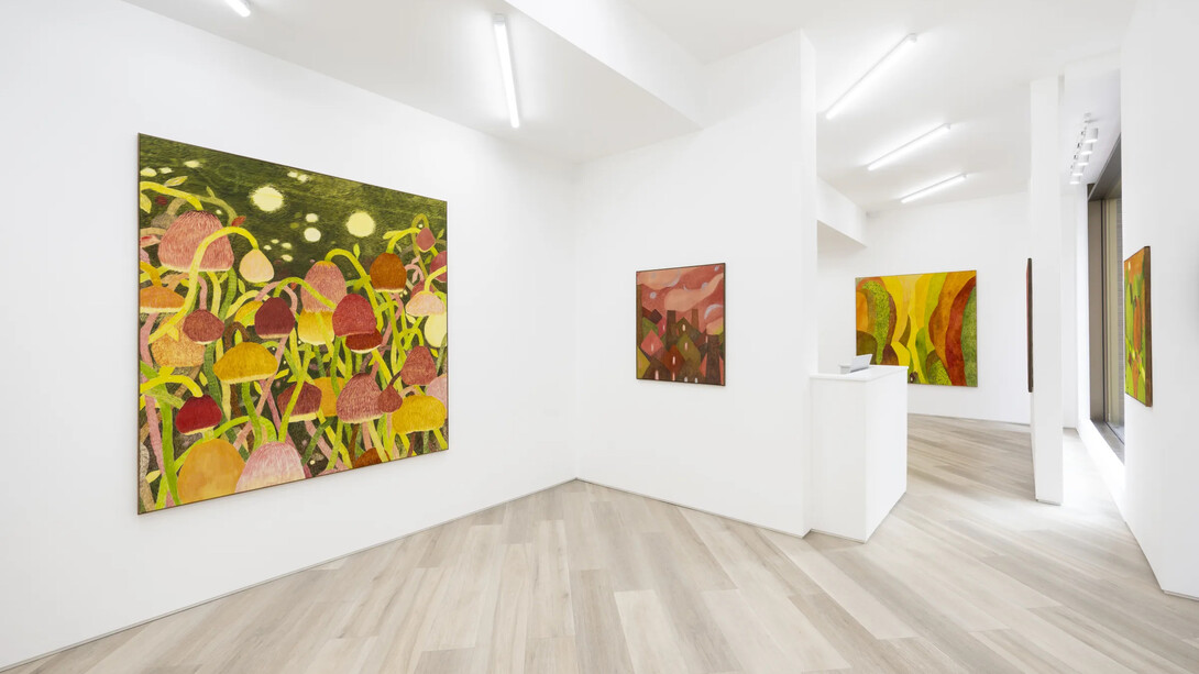 Lucy Mahon, To the moon and back, exhibition view. Courtesy of Beers London