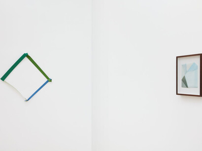 Robert Burnier, Thumb piano, exhibition view. Courtesy of Andrew Rafacz