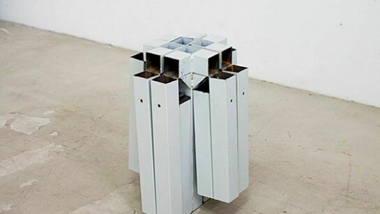 Florian Neufeldt, Soliloquy (grey table), 2013