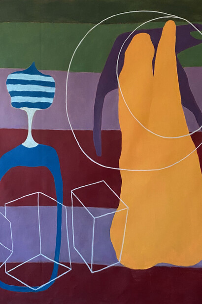 Susan Lisbin, Come on over (detail), 2024. Courtesy of Susan Eley Fine Art