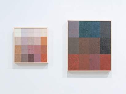 Will Sears, Upon and within, exhibition view. Courtesy of Massey Klein Gallery