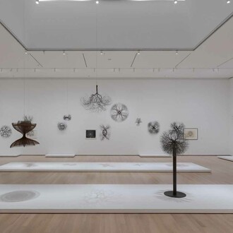 Ruth Asawa, A retrospective, exhibition view. Courtesy of MoMA