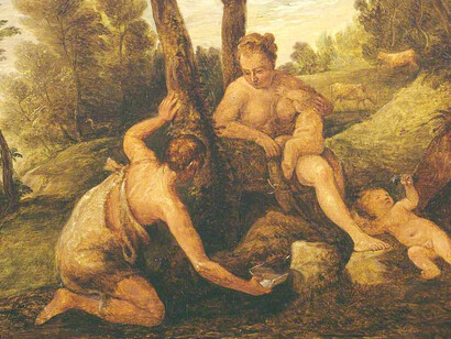 Adam and Eve after the Expulsion from Paradise, 1588 by David Teniers the Younger