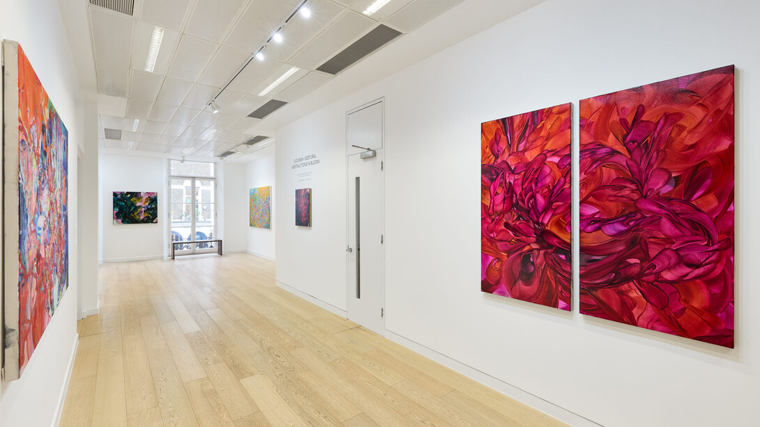 Various artists, Flourish, exhibition view. Courtesy of Ronchini Gallery