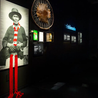 Nin, exhibition view. Courtesy of Musée de la civilisation