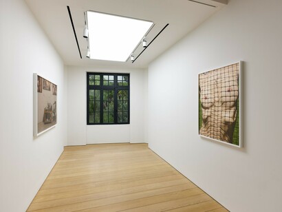 Roe Ethridge, Rude in the good way, exhibition view. Courtesy of Gagosian