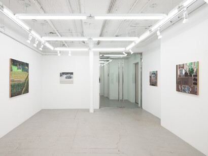 Ann Toebbe, Field and stream of consciousness, exhibition view. Courtesy of Nicelle Beauchene Gallery