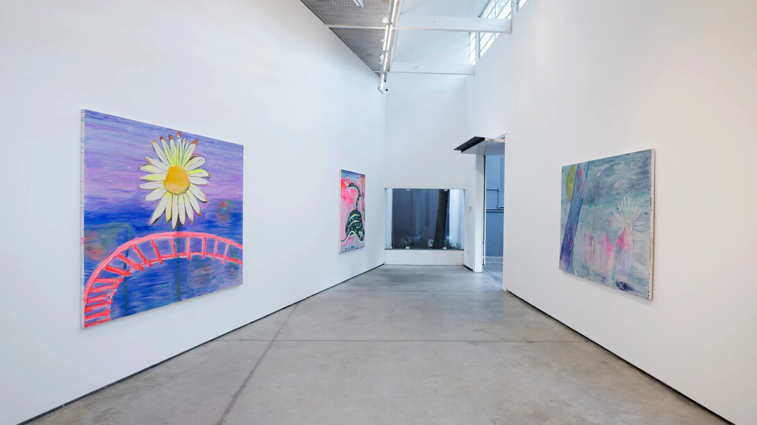 Gabriela Machado, Ainda bem, atravessei as nuvens, exhibition view. Courtesy of Luciana Brito Gallery
