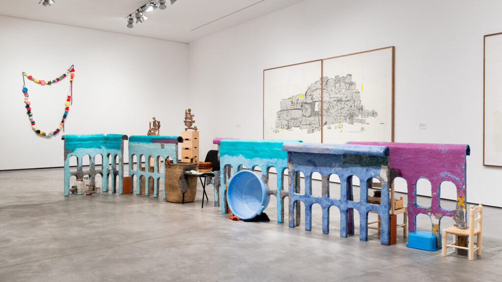 Ester Partegàs, Minor architecture, exhibition view. Courtesy of Es Baluard Museu d'Art Contemporani de Palma