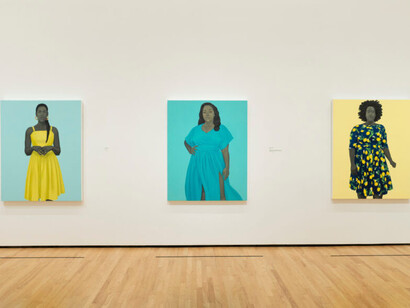 Amy Sherald, American sublime, exhibition view. Courtesy of BMA