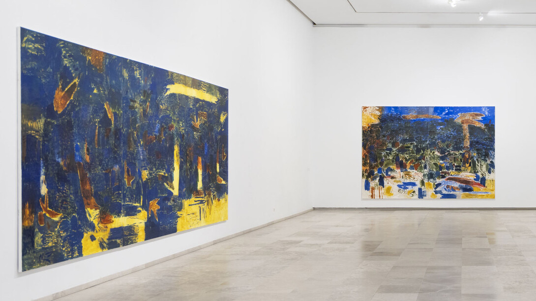 Miguel Marina, Hasta aquí, vista de exhibición. Cortesía del Museo Patio Herreriano