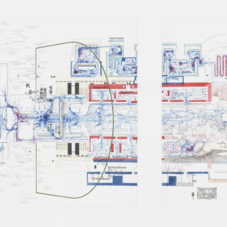 Larissa Fassler, Dress the monster with ornaments: the nave (detalle), 2025. Cortesía del Museo de Orsay