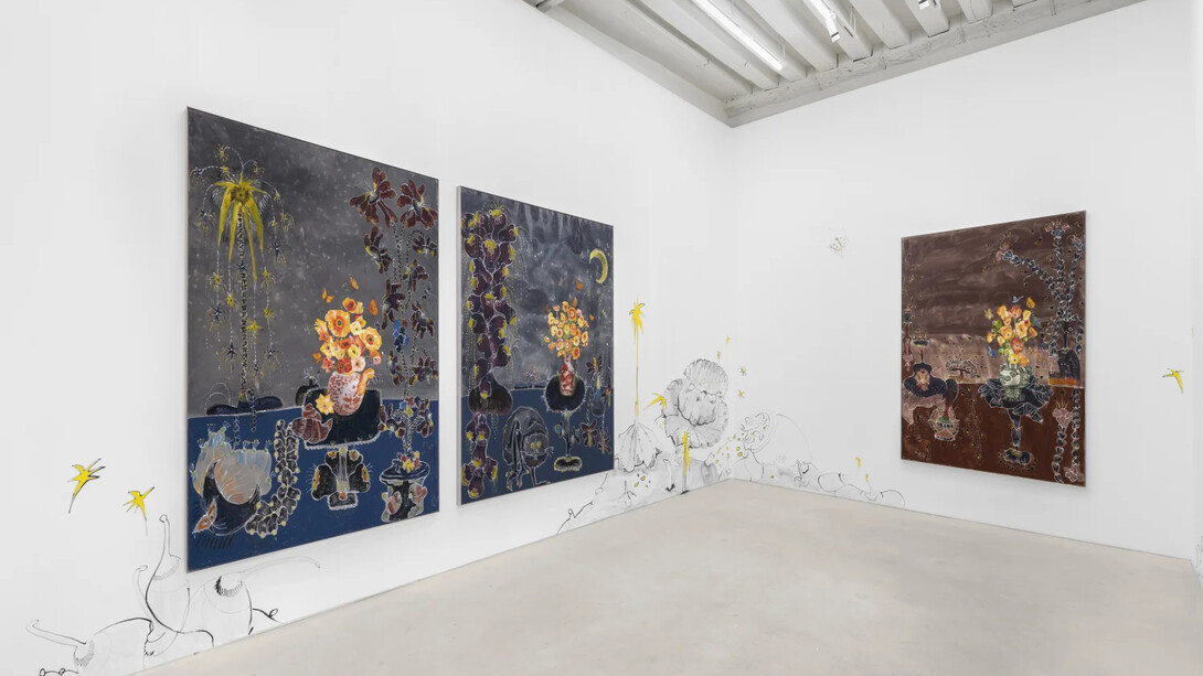 Paulo Nimer Pjota, Os alquimistas estão chegando, vista da exposição. Cortesia de Mendes Wood DM