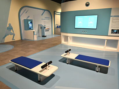 Approaching perfection: the intersection of sports and science, exhibition view. Courtesy of the Hong Kong Science Museum