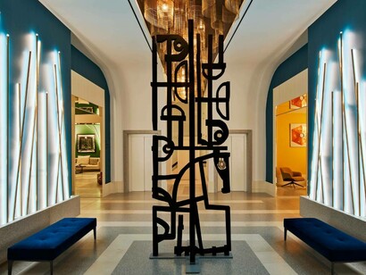 Lobby Rossa, De Bonart Naples, Napoli, Italia